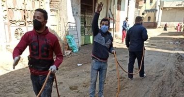 مبادرة من أهالى قرية بنى سالم بالدقهلية لتطهير المدارس والشوارع ودور العبادة