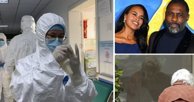 فيديو وصور..قصص الوفاء فى زمن كورونا ما بين التمسك بالأحبة وسجن الحجر الصحى.. زوجة إدريس إلبا ترفض التخلى عنه وتنقل العدوى لنفسها..الحجر يجبر مسنة على رؤية زوجها يوميا عبر الزجاج.. ورجل لزوجته الممرضة: أنت بطلة
