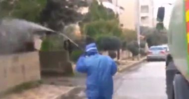 الأردن تواجه كورونا بحملة لتعقيم شوارع عمان ورش المنازل والأشجار.. فيديو
