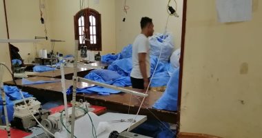 صور.. ضبط مصنع لإنتاج الكمامات بدون ترخيص فى الشرقية