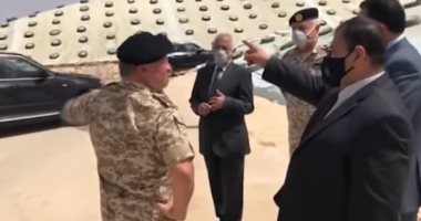 شاهد العاهل الأردنى يتفقد المخزون الغذائى لبلاده فى ظل أزمة كورونا