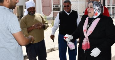 صور .. تعقيم وتطهير الكليات فى جامعة قناة السويس لمواجهة كورونا 