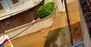 مياه الصرف الصحى تدخل منزل قارئ بقرية بالدقهلية