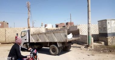 إزالة 4 حالات تعد على أراض زراعية بالمنيا ورفع 185 طن مخلفات صلبة.. صور