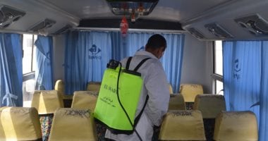 جهاز العاشر من رمضان يحارب كورونا بتعقيم 30 محطة مياه وغلق 60 كافيتريا.. صور