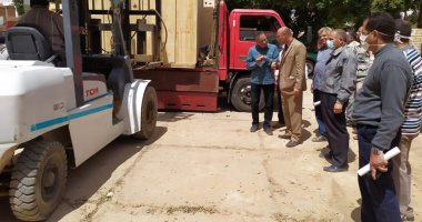 صور.. وصول جهاز الأشعة المقطعية لمستشفى الداخلة بالوادى الجديد بـ12 مليون جنيه 