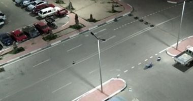 من البلكونة.. قارئ يرصد حظر التجول فى كرموز بالاسكندرية  