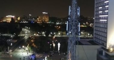  قارئ يرصد حظر التجول بميدان الجلاء بالدقي و يؤكد خليك فى بيتك 