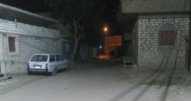قارئ يشارك بصورة لالتزام قرية النادى فى الأقصر بحظر التجول