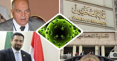 النقابات المهنية تواجه كورونا.. غلق النوادى وتخفيض 50% من الموظفين وتأجيل الدورات التدريبية والاجتماعات.. "المهندسين" توقف العمل بمقراتها.. وتقديم الخدمات "أونلاين" للبيطريين.. و"المعلمين" تلغى العمل ببصمة اليد