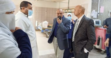 وكيل صحة الشرقية يتابع نقل العيادات الخارجية من مستشفى أبو كبير