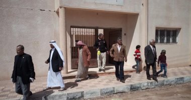 نشر فريق وقائى على حدود شمال وجنوب سيناء لمتابعة المسافرين صحيا ..صور