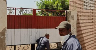 مديرية التعليم بقنا: حملات لتعقيم المدارس بالقرى..صور
