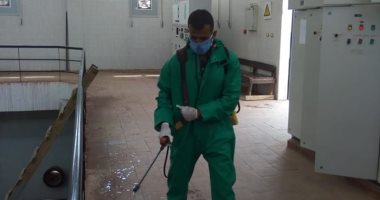 "مياه الأقصر": إنهاء التعقيم الكامل لمرشحات ومحطات المياه شرق وغرب المحافظة