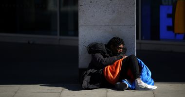 مشردو لندن عالقون فى الشوارع مع إغلاق المدينة بسبب تفشى وباء كورونا