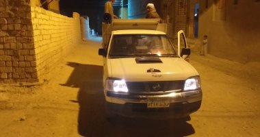 سيارة بمكبرات صوت تجوب الأقصر لتعريف الأهالى تفاصيل الحظر الجمعة والسبت
