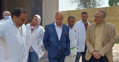 مرور مفاجئ لوكيل صحة الشرقية علي مستشفي حميات الزقازيق