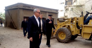 محافظ القليوبية يجرى جولة مفاجئة على المبانى المخالفة بمدينة بنها