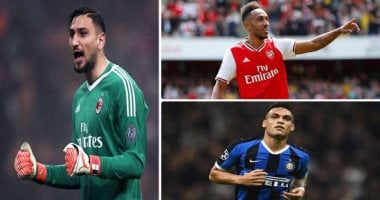 5 نجوم يشعلون الميركاتو الصيفى مبكرا بأوروبا.. 4 أندية تتنافس على ضم مارتينيز وبرشلونة الأقرب.. الريال ينضم لسباق التعاقد مع أوباميانج.. البريميرليج وجهة كوتينيو المحتملة.. وسان جيرمان يصارع تشيلسى على دوناروما