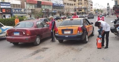 الهلال الأحمر بالغردقة يشكل فرق متطوعين لتعقيم شوارع المدينة.. صور 
