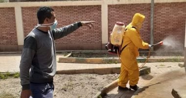 تطهير محطات مياه سرس الليان وبركة السبع وتلا والباجور وقويسنا بالمنوفية