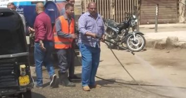محافظ المنيا يتابع مع الوحدات المحلية أعمال الرش والتطهير للقطاعات الخدمية والأماكن العامة