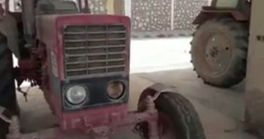 إصلاح الجرارات الزراعية بمجلس المدينة نخل بوسط سيناء خدمة للمواطنين .. صور