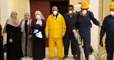 صور.. صحة شمال سيناء تواصل جهودها فى تعقيم المنشآت 