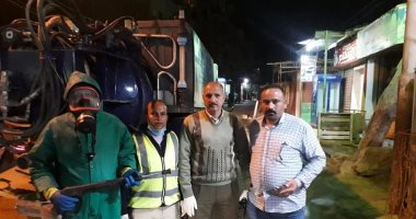 مياه القليوبية: الدفع بسيارات النافورى لتطهير الشوارع للوقاية من كورونا
