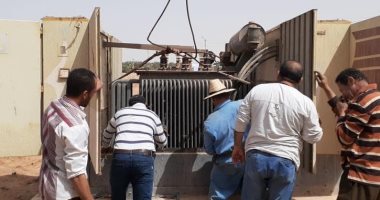 المياه الجوفية: اصلاح عطل مفاجىء بمحطة صرف موط 3 بالوادى الجديد 