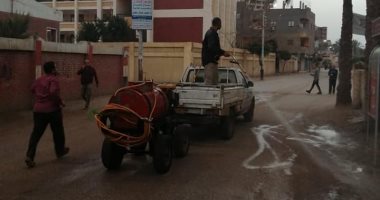 صور.. أسواق ومحال كفر الشيخ مغلقه وحملات تطهير وإزالة التعديات
