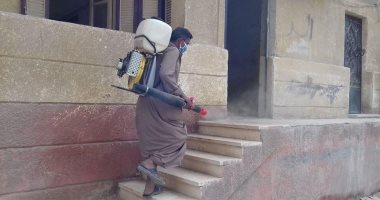 صور.. محافظة سوهاج تعلن استمرار حملات تطهير وتعقيم المدن والقرى
