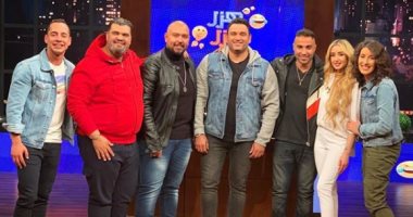 عمرو وهبه يهنئ هنا الزاهد على برنامجها الجديد:" عملنالك دوشة" 