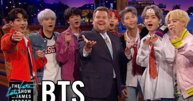 فريق BTS ينضم لبوتشيلي وبيلي ودوا بحفل الحجر الصحى ضد كورونا مع جيمس كوردن