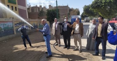محافظ أسيوط: حملات لتطهير المنشآت بمركزى أبنوب والقوصية.. صور