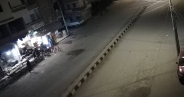 من البلكونة.. ياسر يشارك بصورة لمظاهر الحظر من كفر الشيخ