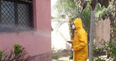 صور.. تطهير 340 منشأة حكومية بالبحيرة لمواجهة انتشار فيروس كورونا