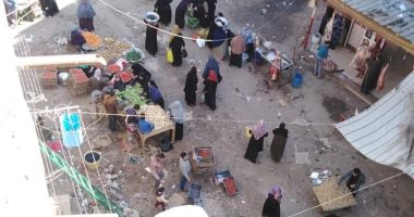 اضبط مخالفة.. سوق الغزالى بمدينة زفتى فى الغربية يعود للعمل رغم إزالته