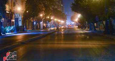 هدوء تام فى شوارع القاهرة مع اليوم الخامس لحظر التجول 