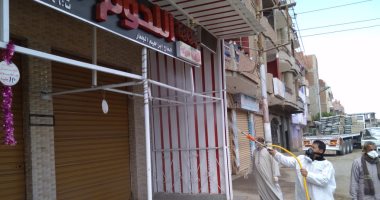صور.. حملات على المقاهى ومحلات البقالة وفض الأسواق العشوائية بالمحلة