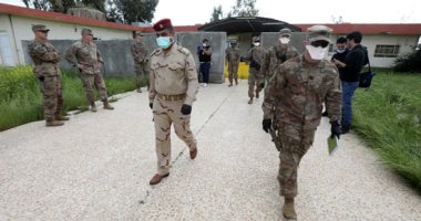 صور.. التحالف الدولى يسلم قاعدة كركوك الجوية إلى القوات العراقية