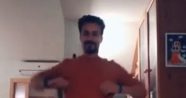 عيلة فرفوشة.. أحمد داود فى  رقصة جديدة مع علا رشدى وأبنائهما على "تيك توك"