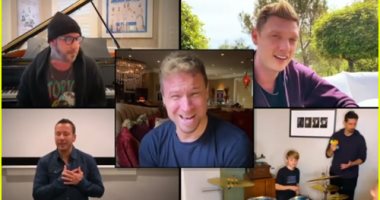  فيديو.. أبناء أعضاء Backstreet Boys يشاركون بحفل أطلقه التون جون من أجل الخير