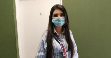 "دينا": "مضطرين ننزل نصور مسلسلات رمضان واللوكيشن كله كمامات ومطهرات"