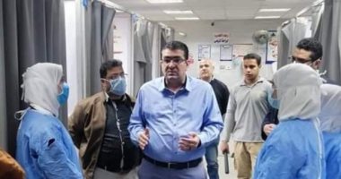صور.. مدير "بنها الجامعى": تعقيم وتطهير كل أقسام المستشفى لمواجهة "كورونا"