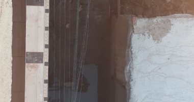 شكوى من انتشار مياه الصرف الصحى بقرية دنديط بالدقهلية
