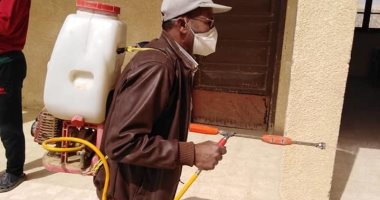 تنفيذ حملة تعقيم لـ 7 مقرات حكومية بوسط سيناء 