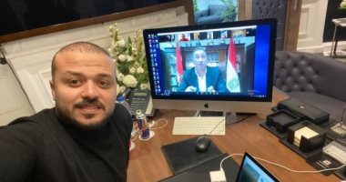 صور.. أول اجتماع لمجلس إدارة الأهلى بتقنية الفيديو