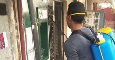 أهالى أخميم بسوهاج يطهرون المنازل والشوارع للحد من انتشار فيروس كورونا