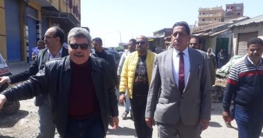 محافظة الإسكندرية تشن حملة مكبرة لفض سوق البردويل بالعامرية.. صور